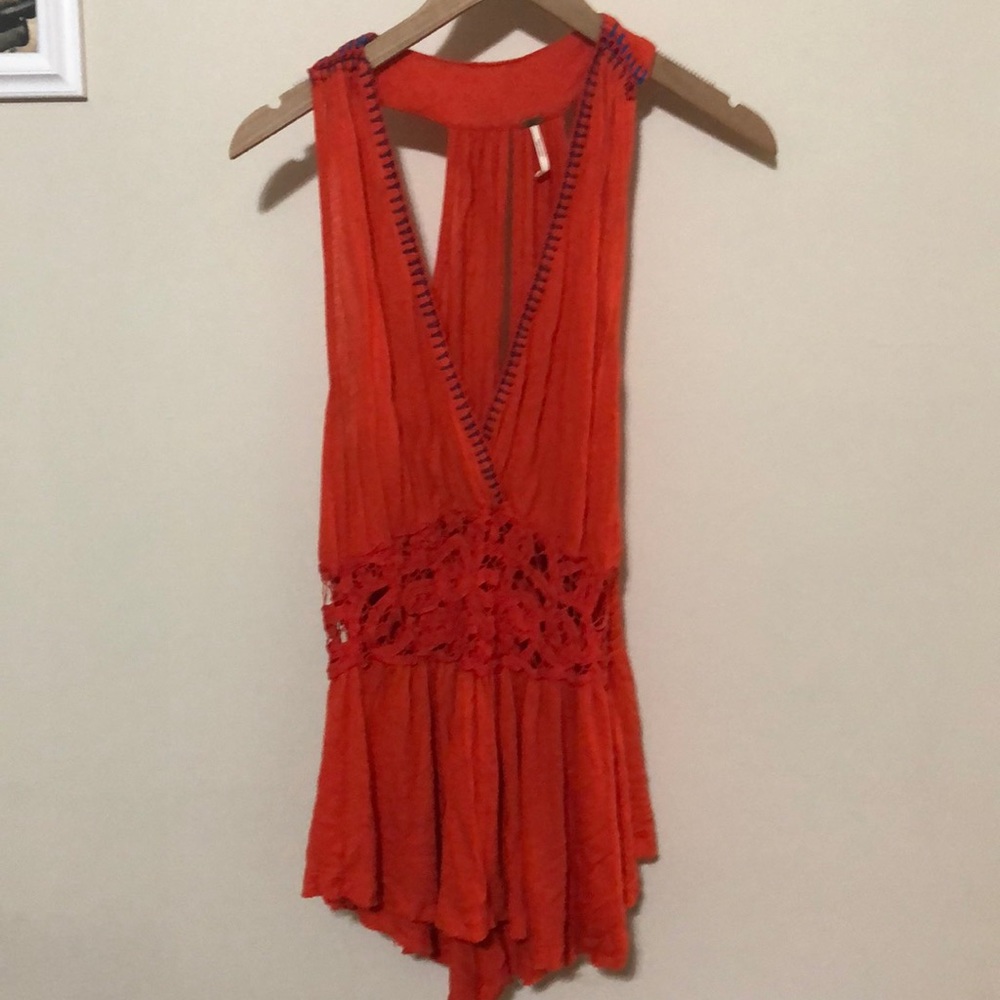 Free people lace tank
